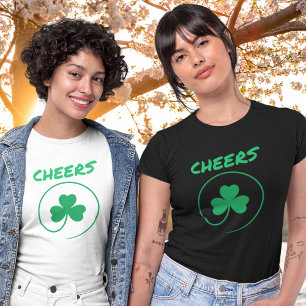 Kleeblatt Clover Irish Pride St Patricks Day Cheer T-Shirt