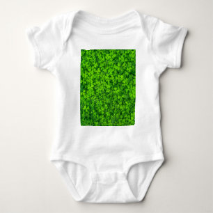Kleeblatt Clovers Green Irish Symbol Irland Baby Strampler
