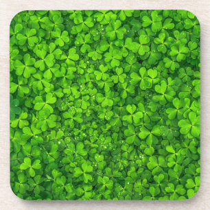 Kleeblatt Clovers Green Irish Symbol Irland Untersetzer