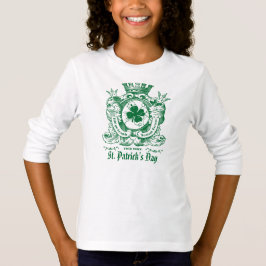 Kleeblatt Coat of Arm Wappen St. Patrick's Day T-Shirt
