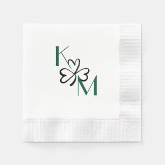 Kleeblatt Cocktail Napkin Serviette