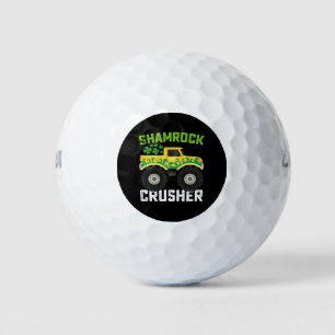Kleeblatt Crusher Monster Truck St Patrick's Day Golfball