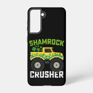 Kleeblatt Crusher Monster Truck St Patrick's Day Samsung Galaxy Hülle