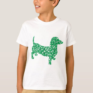 Kleeblatt Dackel T-Shirt