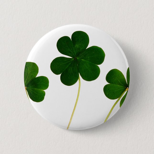 Kleeblatt der ersten Patricks Button (Vorderseite)