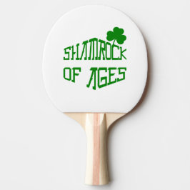 Kleeblatt des Alters Tischtennis Schläger