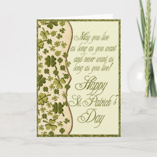 Kleeblatt-Dusche Karte