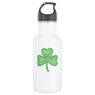 Kleeblatt Edelstahlflasche