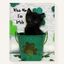 Kleeblatt eines hübschen Jacks - Katze / Kitten Sp Notizbuch