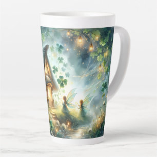 Kleeblatt-Feenhütte-Glanz Milchtasse