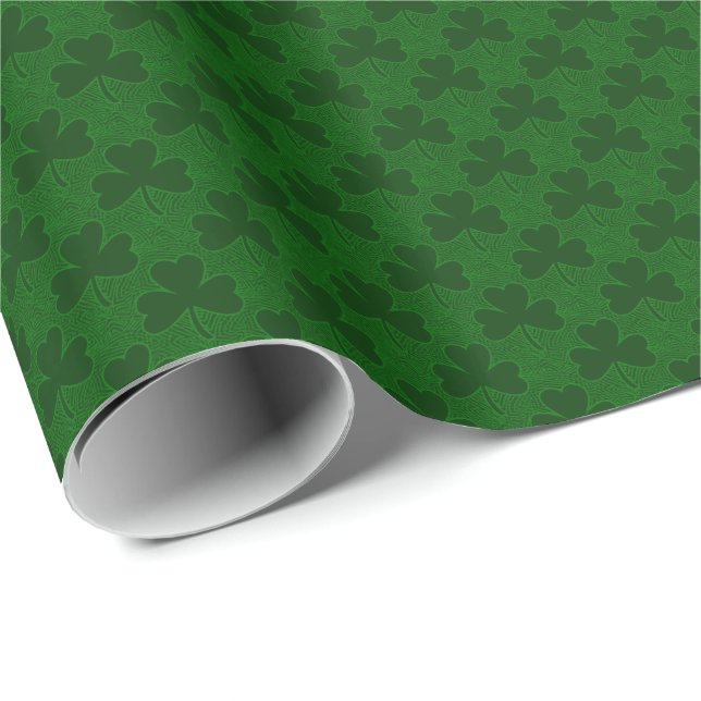 Kleeblatt Geschenkpapier (Rolleneckpunkt)