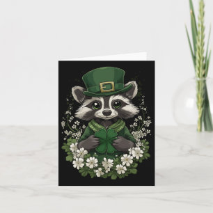 Kleeblatt Girls Boys Kids Leprechaun St Patricks D Karte