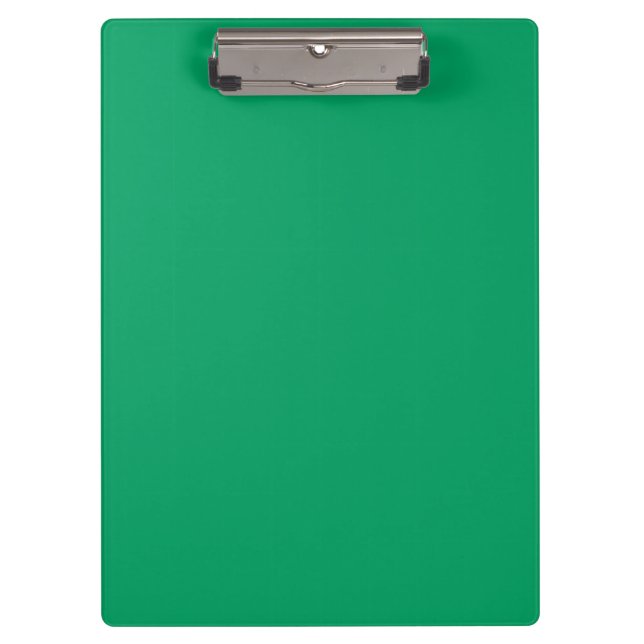 Kleeblatt Green Clipboard Klemmbrett (Vorderseite)