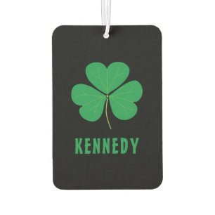 Kleeblatt Green Clover Ireland Celtic Irish Name Autolufterfrischer