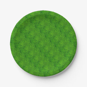 Kleeblatt Green Irish St. Patricks Day Irland Pappteller