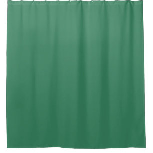 Kleeblatt-grüne Solid-Color-Druck Duschvorhang