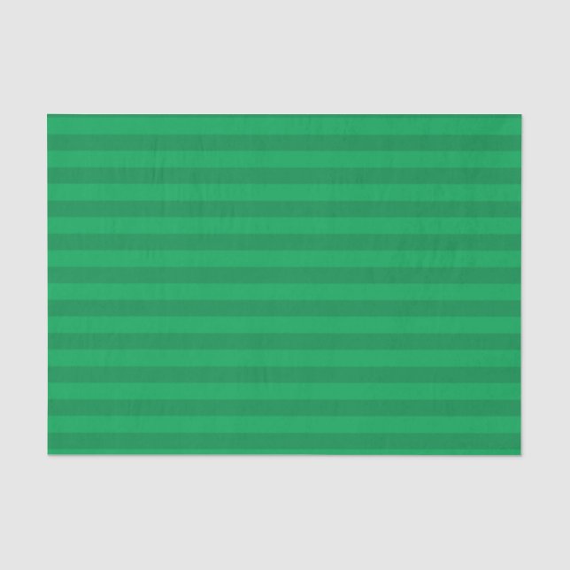 Kleeblatt-grüne Streifen Seidenpapier (Vorderseite)