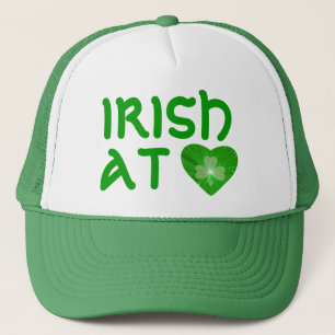 Kleeblatt Heart 'Irish at Heart' LKW hat Grün Truckerkappe