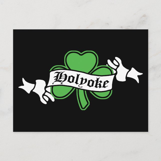 Kleeblatt-Holyoke Postkarte (Vorderseite)