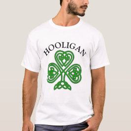 Kleeblatt Hooligan Funny St. Patrick's Day T-Shirt