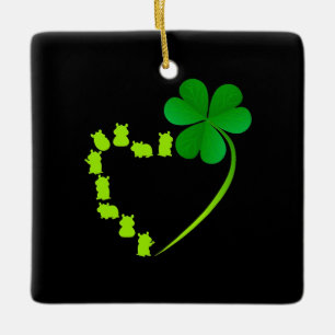 Kleeblatt Horst Clover Keramikornament