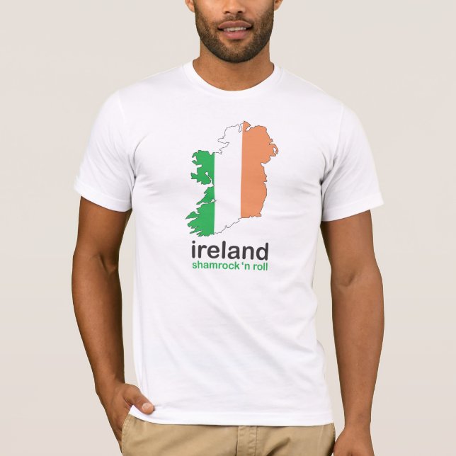 Kleeblatt in Rollen T-Shirt (Vorderseite)