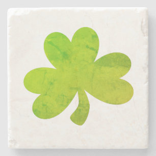Kleeblatt Irish Painting Party Illustration Steinuntersetzer