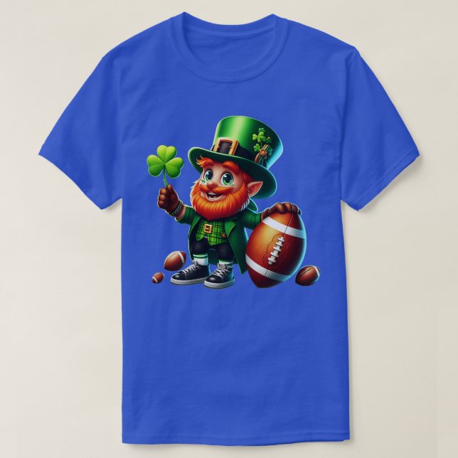 Kleeblatt Irish St Patricks Day T-Shirt (Design vorne)
