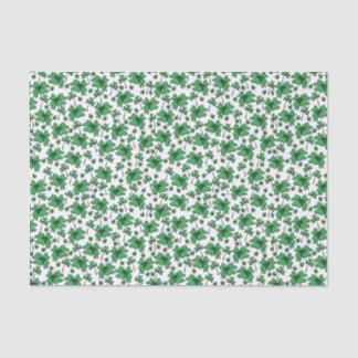 Kleeblatt-Klee-Muster Seidenpapier