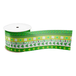 Kleeblatt, Klee Patrick's Day Satinband
