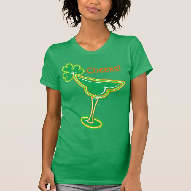 Kleeblatt-Margarita-Beifall! T-Shirt (Vorderseite)