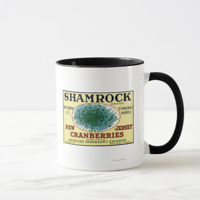 Kleeblatt-Markenbezeichnungen Cranberry Tasse (Rechts)