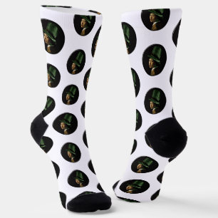 Kleeblatt-Ohrhänger St. Patrick's Day Socken