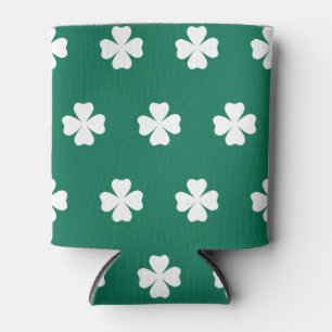 Kleeblatt Print Pattern, Männer Frauen Kinder, Iri Dosenkühler
