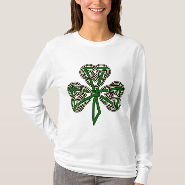Kleeblatt-Querknoten T-Shirt (Vorderseite)