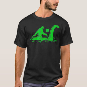 Kleeblatt Reiten The Loch Ness Monster T-Shirt TSh