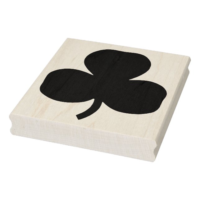 Kleeblatt Rubber Art Briefmarke Gummistempel (Stempel)