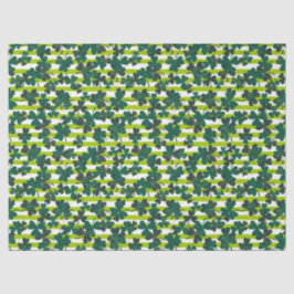 Kleeblatt Seidenpapier