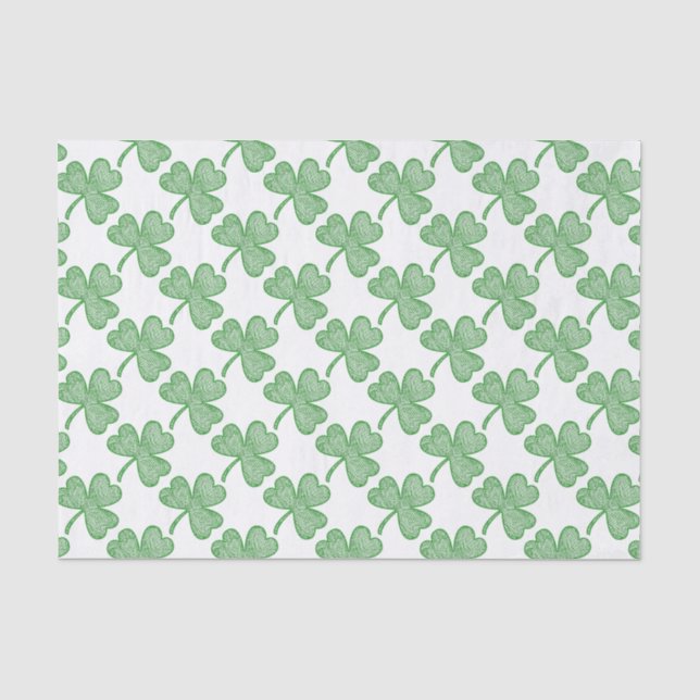 Kleeblatt Seidenpapier (Vorderseite)