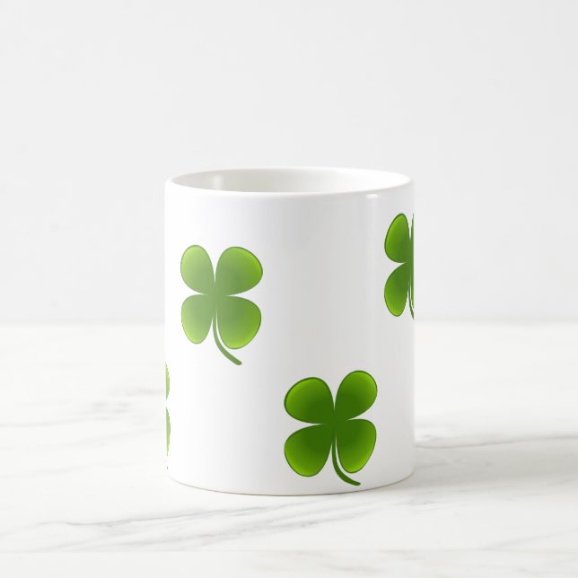 Kleeblatt-St Patrick Tagesschale (Tasse) Kaffeetasse (Mittel)