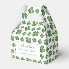 Kleeblatt St Patricks Day Co-ed Polterabend Geschenkschachtel