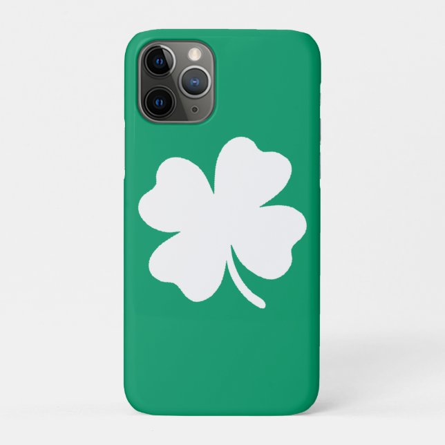 Kleeblatt St Patricks Day Irland Case-Mate iPhone Hülle (Rückseite)