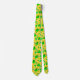 Kleeblatt St. Patrick's Day Krawatte (Vorderseite)