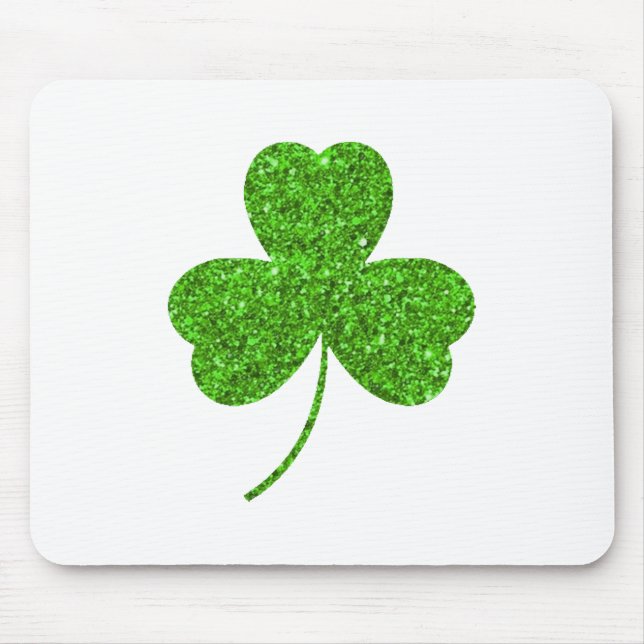 Kleeblatt St. Patrick's Day Mousepad (Vorne)