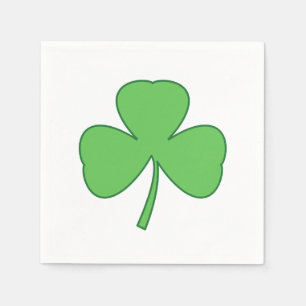 Kleeblatt St. Patrick's Day Party Napkins Serviette
