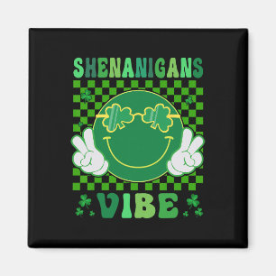Kleeblatt St Patricks Day Shirts Frauen Männer Kin Magnet