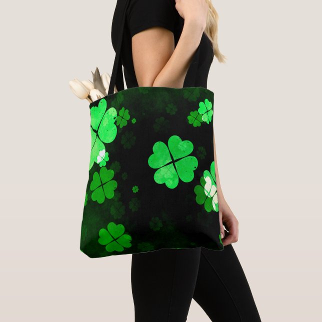 Kleeblatt St. Patrick's Day Tasche (Von Nahem)