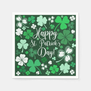 Kleeblatt St Patrick's Serviette