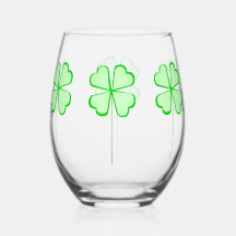 Kleeblatt Stemless Wine Glass
