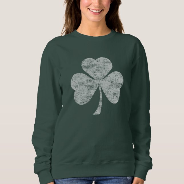 Kleeblatt Sweatshirt (Vorderseite)